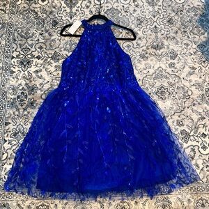 Gorgeous royal blue dress